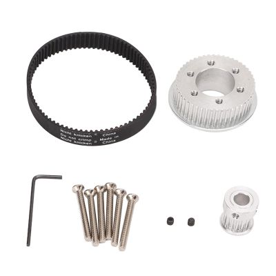 DIY Electric Skateboard,Wheel Pulleys Kit Set,DIY Electric Skateboard Synchronous Gear and Belt Kit - Aluminum Alloy Skateboard Accessories