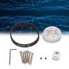 DIY Electric Skateboard,Wheel Pulleys Kit Set,DIY Electric Skateboard Synchronous Gear and Belt Kit - Aluminum Alloy Skateboard Accessories view 3