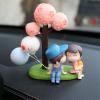 Aphro Couple Cute Ornaments for Car, Cartoon Car Dashboard Decorations, Car Decoration Cute Cartoon Couples Action, Car Decorations Interior (Style 01) view 1