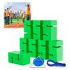Field Day Game Set, Adult Teen Kids Team Building Game Suitable for Office School Groups (Color : Green, Size : 8PCS) view 1