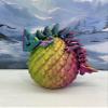 Baby Dragons,with Dragon Egg, Articulated Crystal, Rose, Orchid, Gemstone BabyDragon, Fidget Toy for Autism ADHD BD-Set-001 (Egg + GemstoneDragon, Red Yellow Blue) view 2