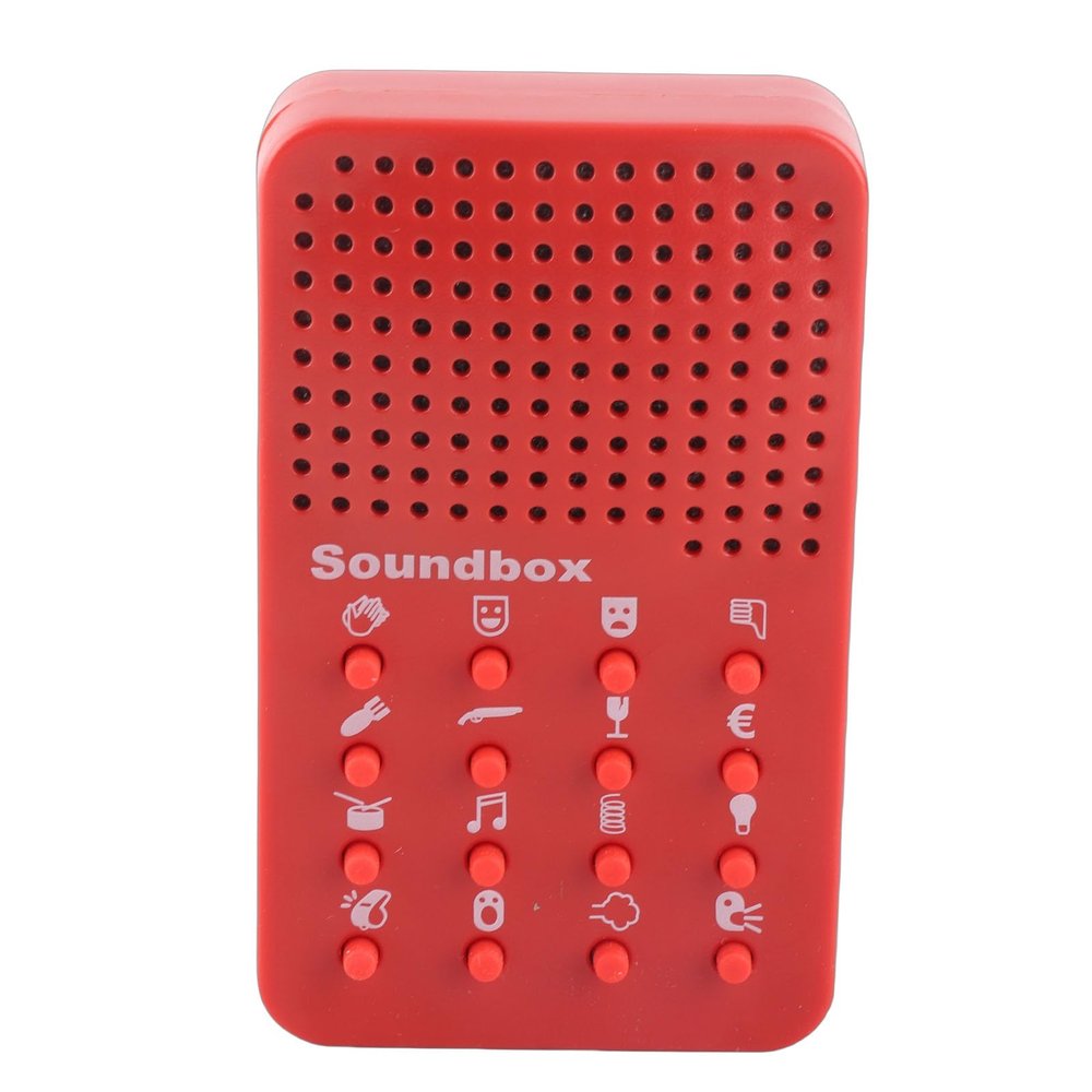 Funny Sound Machine, Portable Electronic Sound Maker with 16 Sound Effects, Fart Noise Maker Interesting Toy Novelty Prank Gift for Kids & Adults, Battery Included