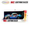 Nature Bound RC Lightning Racer - High-Speed, Light Up Chassis, Radio Controlled Race Car, 1:40 Scale, Blue view 2