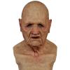 ALXOY GHDLM Realistic Old Man Mask Bald Man Latex Mask Realistic Face Mask Halloween Party Cosplay Party Costume Mask (I) view 2