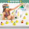 36Pcs Christmas Rubber Ducks in Bulk, 2 Inch Mini Christmas Ducks Bath Toys for Kids Boys Girls, Holiday Rubber Ducks for Jeep Ducking, Xmas Party Favors Decorations Stocking Stuffers Gifts view 4