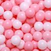 GOGOSO Ball Pit Balls Crush Proof Non-Toxic Plastic Balls Babies Kids Toy Bulk Pack 170pcs 2.2inchs,Dark Pink+Pink+White view 1