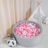 GOGOSO Ball Pit Balls Crush Proof Non-Toxic Plastic Balls Babies Kids Toy Bulk Pack 170pcs 2.2inchs,Dark Pink+Pink+White view 4