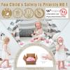 GOGOSO Ball Pit Balls Crush Proof Non-Toxic Plastic Balls Babies Kids Toy Bulk Pack 170pcs 2.2inchs,Dark Pink+Pink+ White+Clear view 2