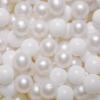 GOGOSO Ball Pit Balls Crush Proof Non-Toxic Plastic Balls Babies Kids Toy Bulk Pack 170pcs 2.2inchs, Pear White+White view 1