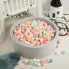 GOGOSO Ball Pit Balls Crush Proof Non-Toxic Plastic Balls Babies Kids Toy Bulk Pack 170pcs 2.2inchs, Mix Maca view 4