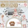 GOGOSO Ball Pit Balls Crush Proof Non-Toxic Plastic Balls Babies Kids Toy Bulk Pack 170pcs 2.2inchs, Cream+Gray+White view 2