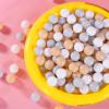 GOGOSO Ball Pit Balls Crush Proof Non-Toxic Plastic Balls Babies Kids Toy Bulk Pack 170pcs 2.2inchs, Cream+Gray+White view 4