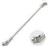 HOPLEX Stainless Steel Cut to Length Driveshaft 68-229mm U-Joint Drive Shaft for 1/10 RC Rig Crawler Sportys 1.9 Shafty Capra SCX10 DIY(Silver) view 1