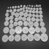 0.5 Mold DIY Plastic Motor Gears Set Plastic Crown Gear Kits Single Double Reduction Gear Worm Gear Electric Kit (72pcs) view 1