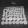 0.5 Mold DIY Plastic Motor Gears Set Plastic Crown Gear Kits Single Double Reduction Gear Worm Gear Electric Kit (72pcs) view 2