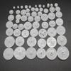 0.5 Mold DIY Plastic Motor Gears Set Plastic Crown Gear Kits Single Double Reduction Gear Worm Gear Electric Kit (58pcs) view 1