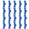 skrnrhrery Servo Cable Clip Lock, 20pcs Servo Extension Cable Safety Connector Clips Lead Wire Lock, for Rc Servo Expansion Cable Or Servo Y Adapter Cable, Jr Servo Cable Kit. (Blue) view 1