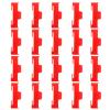 skrnrhrery Servo Cable Clip Lock, 20pcs Servo Extension Cable Safety Connector Clips Lead Wire Lock, for Rc Servo Expansion Cable Or Servo Y Adapter Cable, Jr Servo Cable Kit. (red) view 1