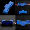 skrnrhrery Servo Cable Clip Lock, 20pcs Servo Extension Cable Safety Connector Clips Lead Wire Lock, for Rc Servo Expansion Cable Or Servo Y Adapter Cable, Jr Servo Cable Kit. (red) view 4