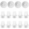 10pcs Duckbill Valves and 4pcs Silicone Membrane Replacement Parts Compatible with Spectra S1 S S2 9 Plus Breast Pumps,Not Original Spectra Pump Parts view 1