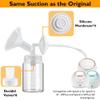10pcs Duckbill Valves and 4pcs Silicone Membrane Replacement Parts Compatible with Spectra S1 S S2 9 Plus Breast Pumps,Not Original Spectra Pump Parts view 2