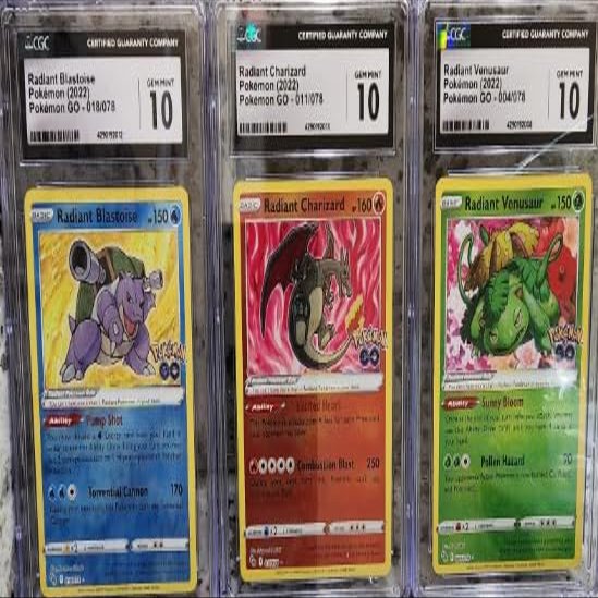 CGC One Random 9.5/10 Gem Mint Graded and Authenticated Encased TCG Card (Perfect for Display)