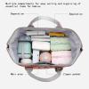 GUANGCAIJIA Baby Diaper Bag Large Shoulder Tote Organizer for Girls Cute Newborn Hospital Dad Mom Travel Nursery Handbag (pink) (A-Red) view 3