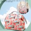 GUANGCAIJIA Baby Diaper Bag Large Shoulder Tote Organizer for Girls Cute Newborn Hospital Dad Mom Travel Nursery Handbag (pink) (A-Red) view 4