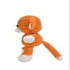 Bigfoot Monkey Crochet Doll Handmade Amigurumi Plush Toy VAC (Orange) view 3