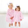 2PCS Oaoleer Layered Grosgrain Ribbon Alligator Hair Clips, White 6-inch Barrettes for Girls, Infants, Toddlers, Kids, and Teens view 2