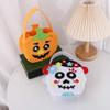 Halloween Candy Bag, Pumpkin Cartoon Storage Bucket Trick or Treat Bucket Halloween Decoration Tote Bag Gift Basket(E) view 3
