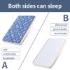 Baby Bassinet Mattress 30x 15 inches- Firm Support and Comfort Premium Foam,Noiseless and Odorless,Hypoallergenic Small Crib Mattress, Fits Moses Basket, Dual Sided with Soft Breathable Fabric view 4