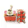 1PCS E-TEN1321 Micro Switch 15A/250V 6 pin Waterproof Switch Cap ON-ON Miniature Toggle Switches Orange Button Switch view 2
