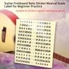 Glomora Guitar Scale Stickers, Fretboard Note Labels, Beginner-Friendly Guitar Learning Tools for Effective Practice view 2