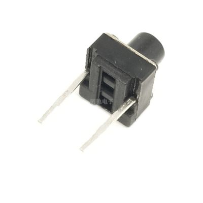 1000Pcs 2P Tactile Switch Push Button Switches 6x6x4.3/5/6/7/8/9/10/12mm 6 * 6 * 5mm Middle pin 2pins (Color : 6x6x7mm) (Color : 6x6x6mm)