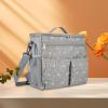Stroller Bag Baby Diaper Bag Tote Lightweight Spacious Practical Weekend Bag Multifunction Handbag Pouch Easy Installation view 2