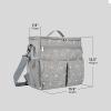 Stroller Bag Baby Diaper Bag Tote Lightweight Spacious Practical Weekend Bag Multifunction Handbag Pouch Easy Installation view 4