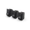 10Pcs Push Button Switch 10x15mm SPST 2Pin 3A 250V KCD11 Snap-in on/Off Rocker Switch 10MM*15MM Black Red and White (Color : Red) (Color : 15pcs Mixed) view 2
