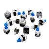 10PCS/LOT 5.8x5.8 7x7 8x8 8.5x8.5mm Self Locking/Unlock Push Tactile Power Micro Switch 6 Pin Button Switches (Size : No Lock, Color : 7x7mm) (Color : 7x7mm, Size : Self-Locking) view 2