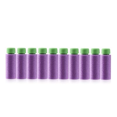 Worker MOD Gen3+ Short Darts 200pcs Box Set for Adventure Force Nexus Pro Flywheel Modify and Worker Seagull Phoenix Swift Nightingale Blasters Toy (Purple Green)