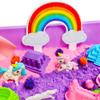 AGENTLAN Unicorn Sensory Bin, Unicorn Sensory Toys with Play Sand for Toddlers Boys and Girls, Kids Toys Gift Sand Box for Age 3 4 5 6 7 8 view 4