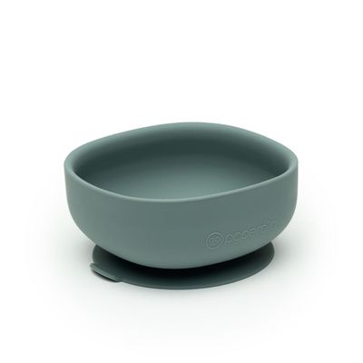 PAPERCLIP Silicone Bowl in Cactus Green with Resusable Snack Bag