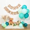 60 PCS 12 Inch Teal, Turquoise, Peacock, Pastel Mint Green, Light Blue Balloons Set for Birthday, Baby Shower, Wedding, Whale Theme Party Decorations view 4