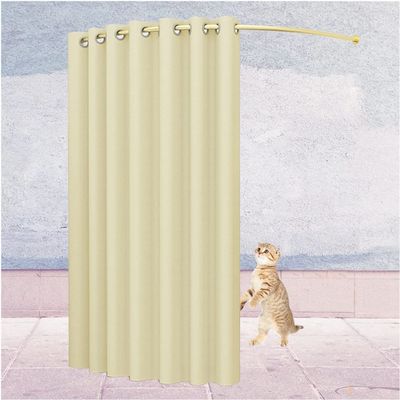 Fashion Changing Rooms Clothing Store Fitting Room C Type Metal Dressing Room Save Space Shading Curtain Simple Temporary Locker Room for Mall Corner Bedroom Furniture