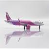 ACE HOBBY JC Wings Peach for Airbus A321neo JA901P 1/400 Aircraft Pre-Built Model view 4