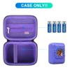 BOVKE Carrying Case for Bitzee Disney/Bitzee Magicals/Bitzee Interactive Toy Digital Pet and Case, Travel Holder Fits Bitzee Virtual Electronic Pets Kids Toys, Extra Space for Batteries, Purple view 2