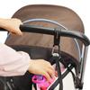 4Pack Universal Baby Stroller Hooks Clips for Hanging Bags and Shopping,Convenient Stroller Straps Accessories Perfect for Uppababy, Babyzen Yoyo, Britax, Bugaboo, Bob, Buggy, Shopping CartBlack view 4
