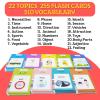 ZEENKIND Arabic Pocket Speech Talking Flash Cards, 510 Sight Words English to Learn Arabic, Bilingual Talking Flash Cards, Arabic Learning for Kids Educational Toys for Toddlers 3-6 Years Old view 4