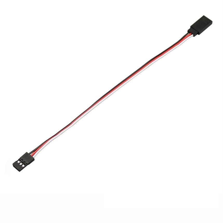 BrewJa Droyuke 1PCS 15/30/50cm 1to1 1to 2 1 to 3 1 to 4 RC Servo Extension Wire Cable for Futaba JR Male to Female RC Model (Color : 1to1 30CM)