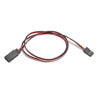 BrewJa Droyuke 1PCS 15/30/50cm 1to1 1to 2 1 to 3 1 to 4 RC Servo Extension Wire Cable for Futaba JR Male to Female RC Model (Color : 1to1 50CM)